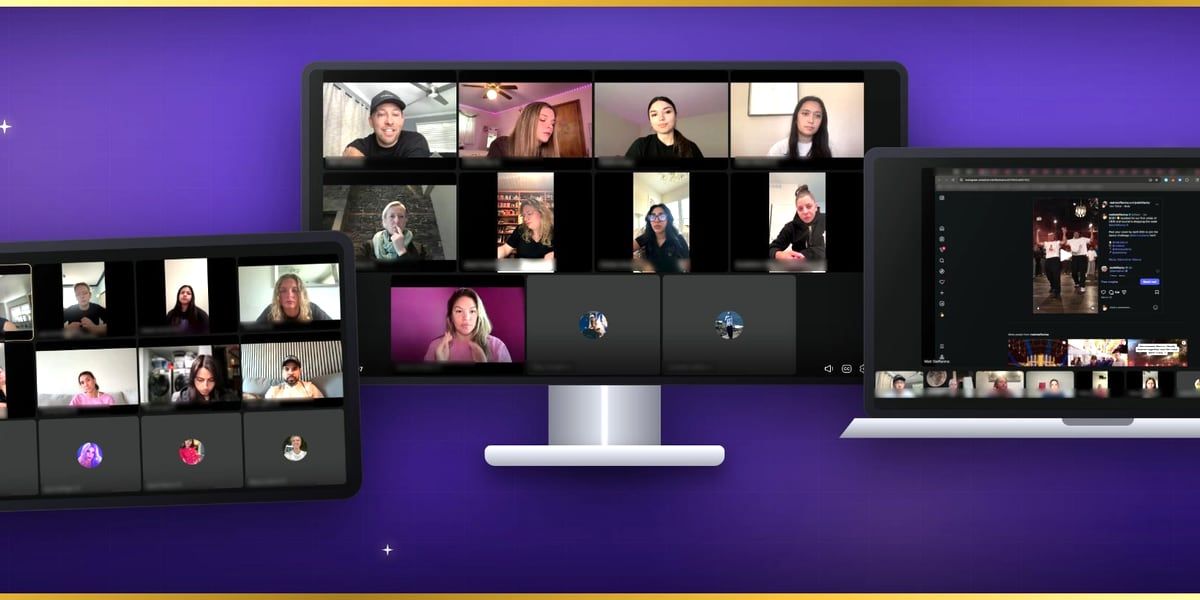 VCA members on a live group coaching call with Matt
